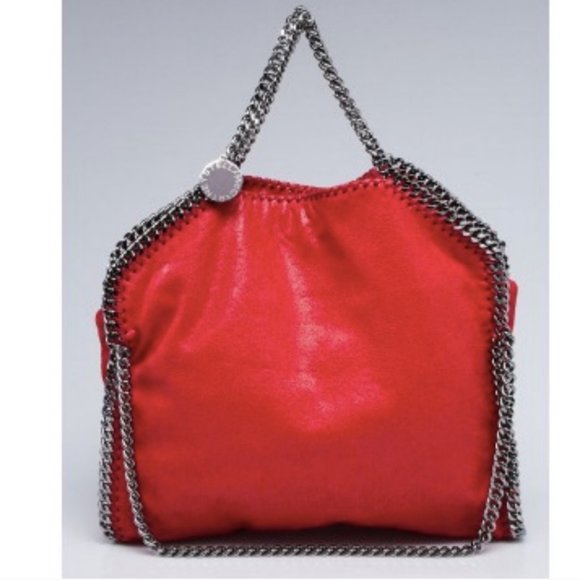 Stella McCartney Handbags - NEW Stella McCartney Red Shaggy Deer Falabella Bag